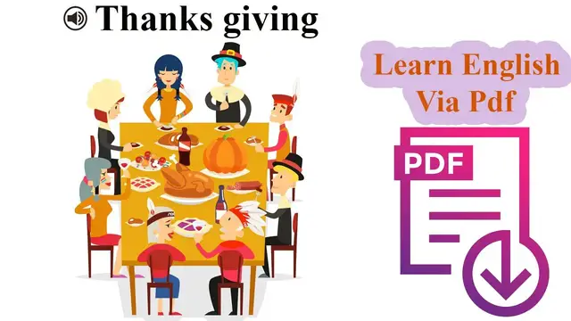 Video thumbnail for Learn English Via Listening | Beginner  Level | Lesson 17 | Thanksgiving