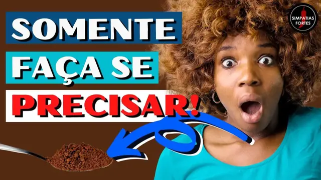 Video thumbnail for SIMPATIA PARA SEPARAR CASAL COM CAFÉ - Separe quem está sofrendo