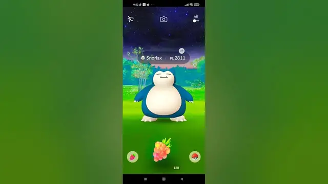 Video thumbnail for 😻♥️ Big Boy Snorlax 100% Raid Wild 😻♥️ #snorlax #shorts #pokemongo