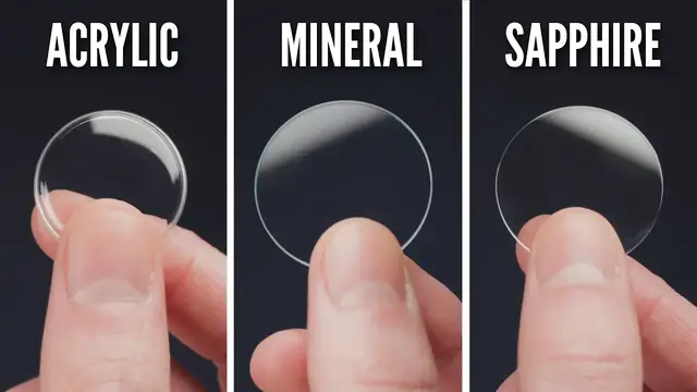 Video thumbnail for Types Of Watch Glass – Which Is Best? Acrylic vs Mineral vs Sapphire Watch Glass Comparison