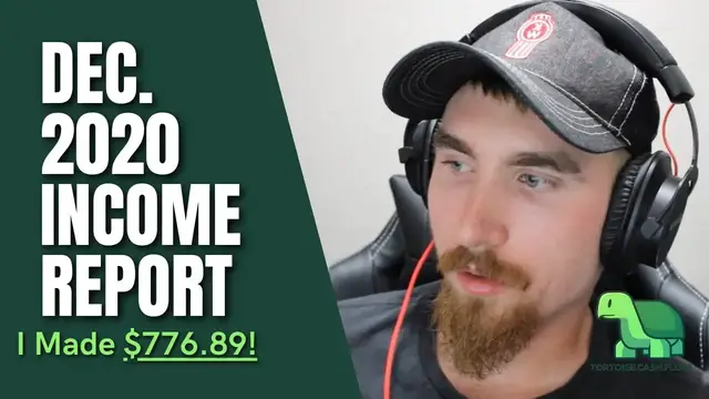 'Video thumbnail for December Income Report I Made $776.89!'