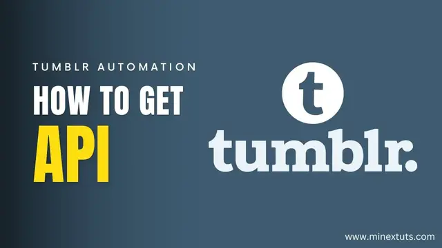 Video thumbnail for How to Get Tumblr API Key In Just 5 Minutes! Automate your Tumblr