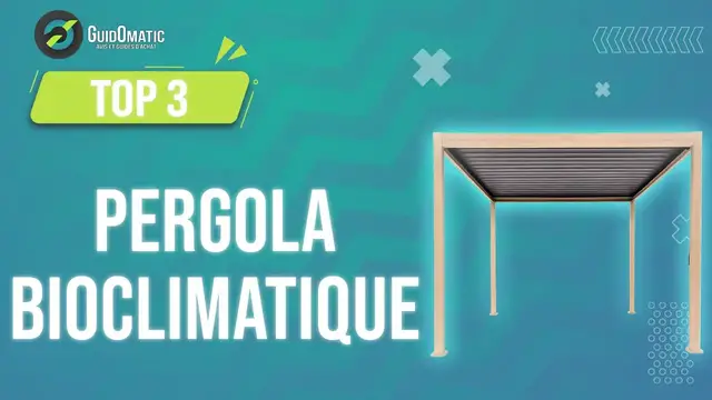 Video thumbnail for ⭐️ MEILLEURE PERGOLA BIOCLIMATIQUE (2022) - Comparatif & Guide d'achat