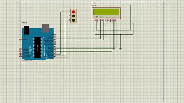 Video thumbnail for Traffic Light using Arduino in Proteus