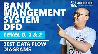 Video thumbnail for Bank Management System DFD Level 0, 1 & 2 | Best Data Flow Diagrams