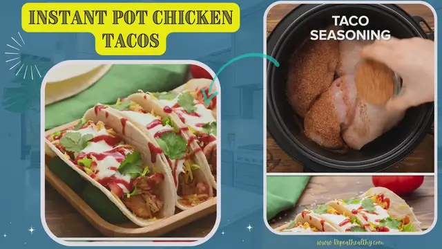 Video thumbnail for Instant Pot Chicken Tacos