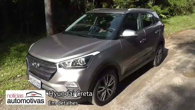 Video thumbnail for Hyundai Creta - Detalhes - NoticiasAutomotivas.com.br