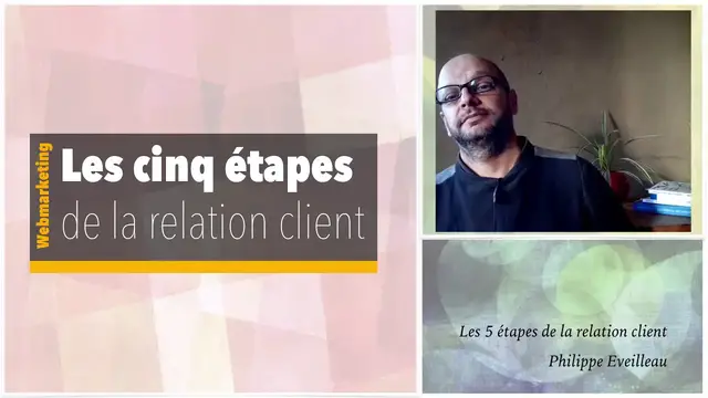 Video thumbnail for Les cinq étapes de la relation client pour son site Internet