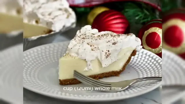 Video thumbnail for Eggnog Pie