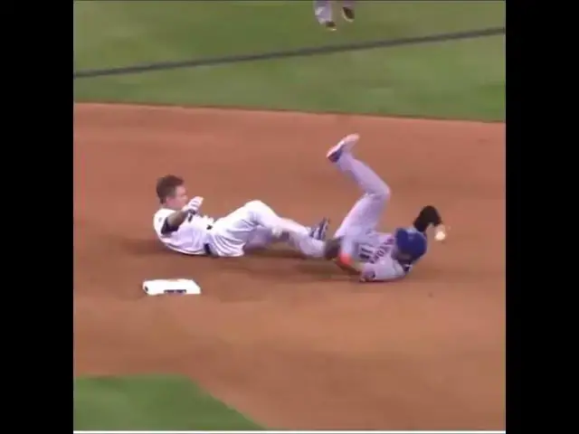 'Video thumbnail for MLB Network Recreates the Chase Utley Slide 😂⚾️'