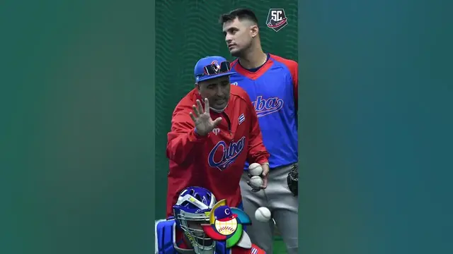 'Video thumbnail for Clásico Mundial: 1er entrenamiento del Equipo Cuba en Japón'