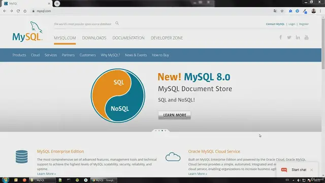 Video thumbnail for 008 Instalando MySQL en mi PC