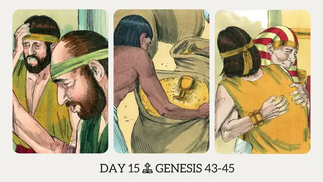 Video thumbnail for DAY 15 | The Book of Genesis: Chapter 43-45