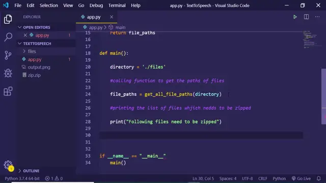 Video thumbnail for How to Zip Files in Python Using ZipFile Library