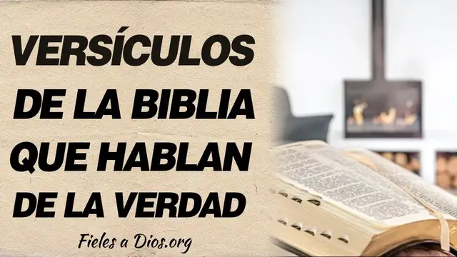 Video thumbnail for 🙏 Versículos de la Biblia que nos hablan de la verdad ¿Qué es la verdad? 🙏