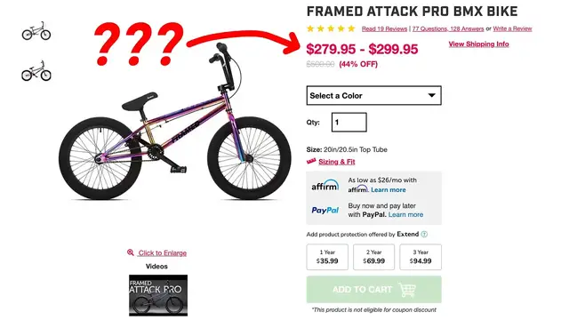 Video thumbnail for FRAMED ATTACK PRO BMX BIKE: Is it any good??