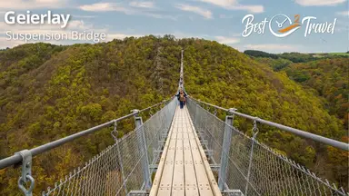 'Video thumbnail for Geierlay Suspension Bridge in Germany'
