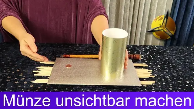 Video thumbnail for Zaubertrick: Münze unsichtbar machen