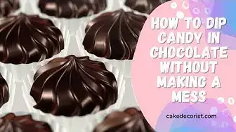 Video thumbnail for How To Dip Candy In Chocolate Without Making A Mess