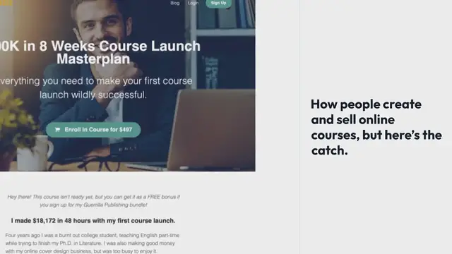 Video thumbnail for How to Create and Sell Online Courses