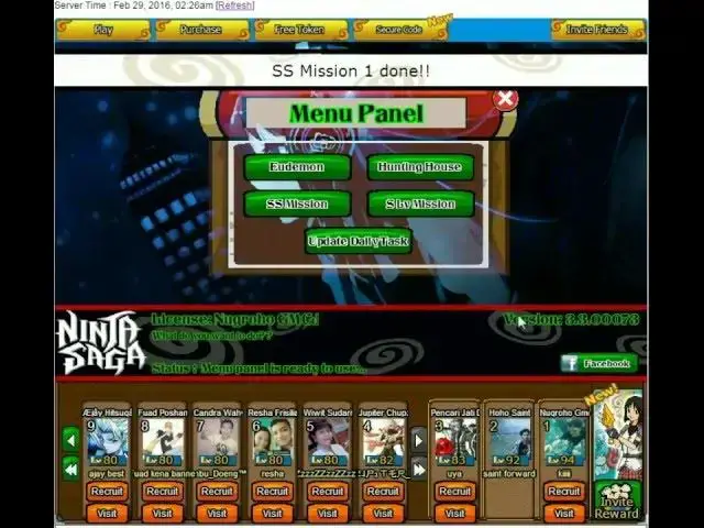 'Video thumbnail for Ninja Saga hack [NS] Februari 2016'