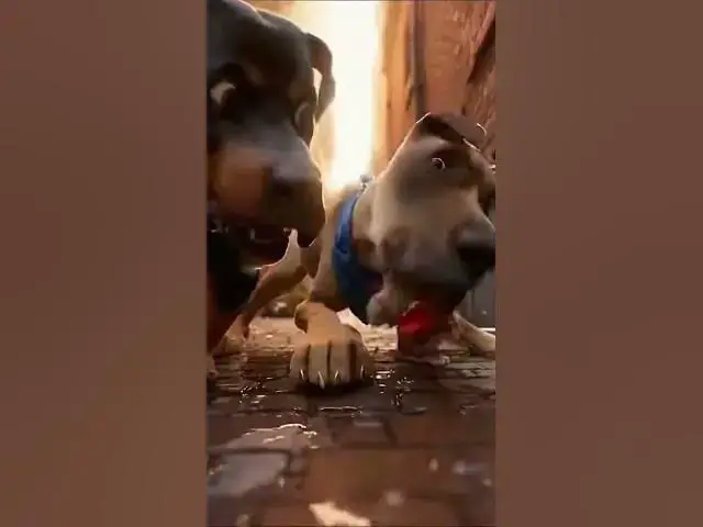 Video thumbnail for Two Dogs Got Destroyed by a Kitten #FunnyAnimals #ComedyGold #Shorts