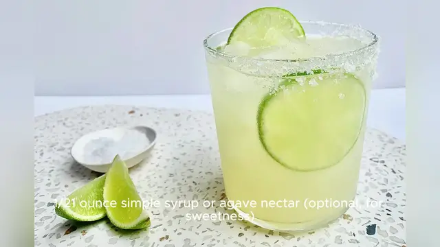 Video thumbnail for traditional margarita recipe
