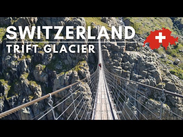 Video thumbnail for Trift Glacier & Suspension Bridge - Best of Switzerland