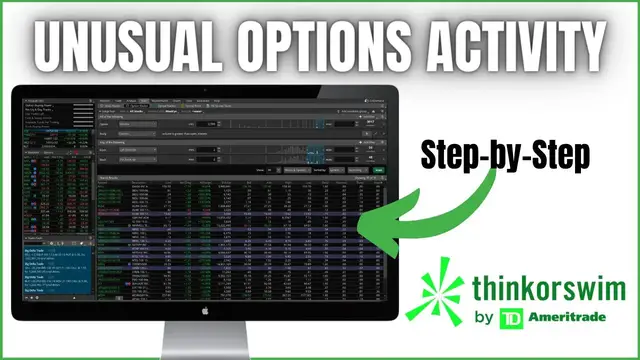 'Video thumbnail for Scan for Unusual Options Activity in ThinkorSwim'