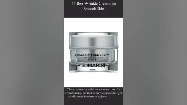 Video thumbnail for 13 Best Wrinkle Creams for Smooth Skin | Bioclear Face Cream | Acne Anti Aging Skin Care
