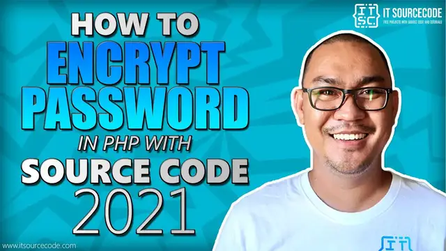 Video thumbnail for How to Encrypt Password in PHP with Source Code 2021 | PHP Project with Source Code Free Download