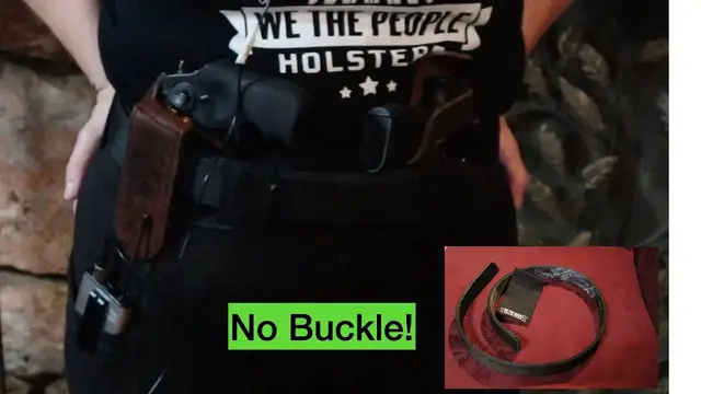 Video thumbnail for Review: We The People Buckleless Belt (Compared to Talon Belt)