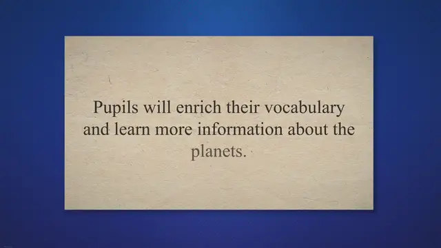 'Video thumbnail for Space Worksheets - English Created Resources'