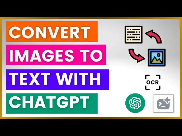 Video thumbnail for How To Convert Image To Text Using ChatGPT Code Interpreter?