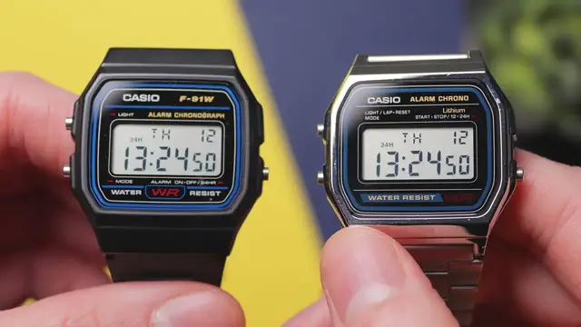Video thumbnail for Casio F91W vs A158W | Which Cheap Casio Watch To Buy?