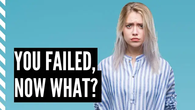 Video thumbnail for Failing Your Real Estate Exam, Now What?