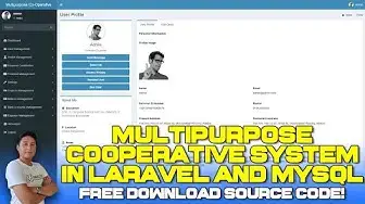 Video thumbnail for Multipurpose Co-Operative System in Laravel with Source Code (Free Download) 2022