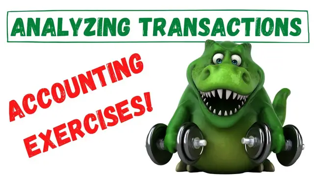 Video thumbnail for Analyzing Transactions | Accounting Equation, T Accounts, Journal Entries | How to Pass Accounting