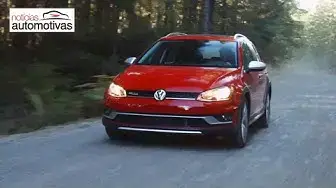 Video thumbnail for Volkswagen Golf Alltrack 2017 - NoticiasAutomotivas.com.br