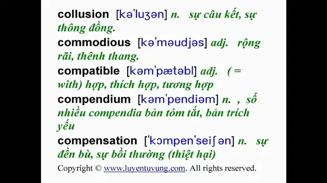 Video thumbnail for Essential Words for the TOEFL - Lesson 05