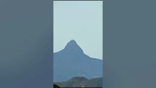 Video thumbnail for View of Adam's peak from Horton Plains#shorts