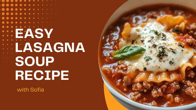 Video thumbnail for Easy Lasagna Soup Recipe  Quick & Hearty 40-Minute Meal