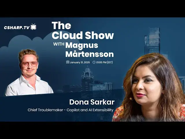 'Video thumbnail for The Cloud Show with Magnus Mårtensson ft. Dona Sarkar - Ep: 55'