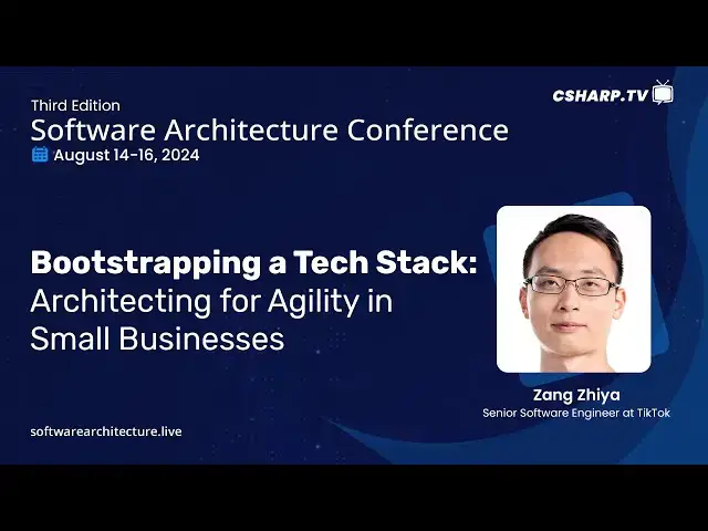 'Video thumbnail for Bootstrapping a Tech Stack Architecting for Agility and Growth in Small Businesses'