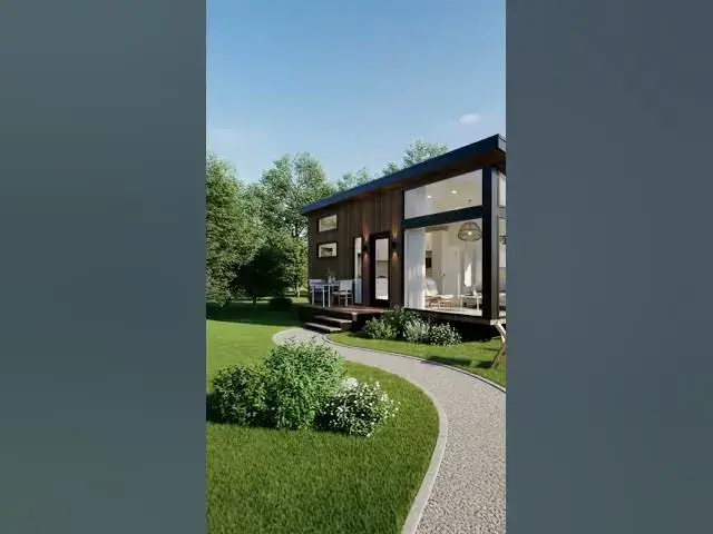 Video thumbnail for Modern Rustic Tiny Home  #smallhome #dreamhome #home #tinyhouse #housetour