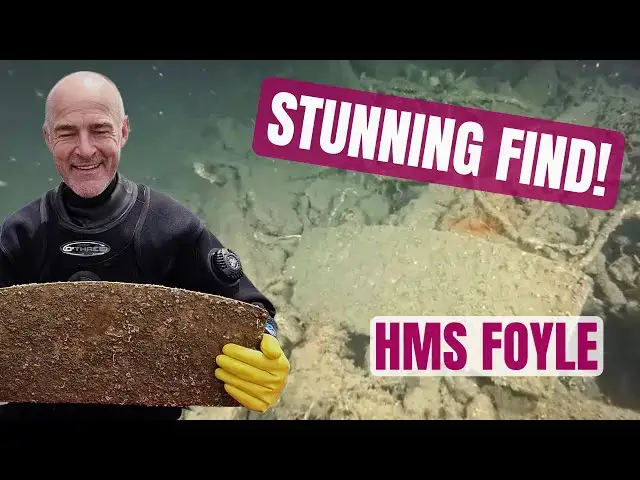 'Video thumbnail for INCREDIBLE Discovery on Wreck of HMS Foyle'