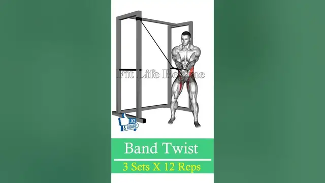 Video thumbnail for 5 Resistance Band Ab Exercise For A Strong Core