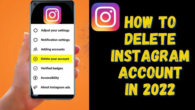 Video thumbnail for How To Delete An Instagram Account Permanently in 2022
