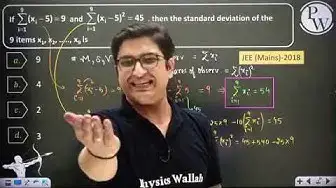 'Video thumbnail for statistics lecture 2 by sachin sir arjuna batch physwallah //#physicswallah #nothingphone1'
