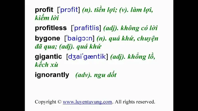 Video thumbnail for Learn English Vocabulary - Grade 11 - Unit 13 - Lesson 02